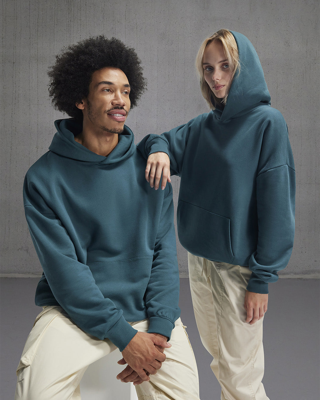 'Blank Canvas' Oversized Hoodie